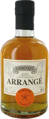 Bouteille de spiritueux : Arrangé Parfum Vanille de la marque St Dominique