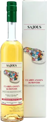 Bouteille de spiritueux : Clairin Ansyen Sajous 26 mois de la marque Vélier