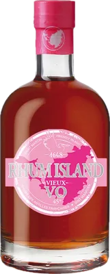 Bouteille de spiritueux : VO de la marque Rhum Island