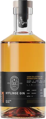 Bouteille de spiritueux : Kyflinge Cask de la marque Kyflinge Gin