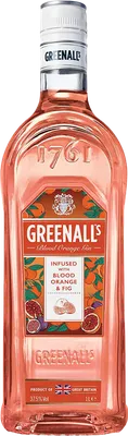 Bouteille de spiritueux : Blood Orange & Fig Gin de la marque Greenall's