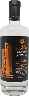 Bouteille de spiritueux : Le Distillat 100% Canne Noire de la marque Bologne