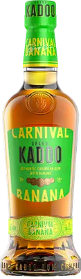 Bouteille de spiritueux : Carnival Banana de la marque Grand Kadoo