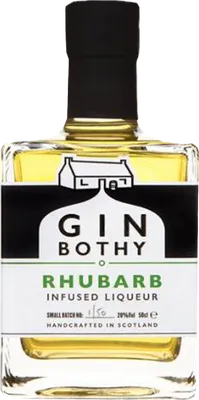 Bouteille de spiritueux : Rhubarb Infused Liqueur de la marque Gin Bothy