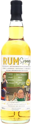 Bouteille de spiritueux : Rum Sponge de la marque Decadent Drinks LTD
