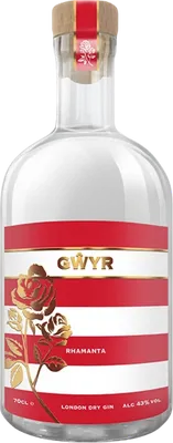 Bouteille de spiritueux : Rhamanta de la marque Gŵyr