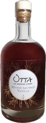 Bouteille de spiritueux : Myrte sauvage Vanille de la marque Otta