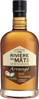 Bouteille de spiritueux : Arrangé Noix de Coco Torréfiée de la marque Rivière du Mât