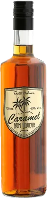 Bouteille de spiritueux : Caramel Rum Liqueur de la marque Taste Deluxe