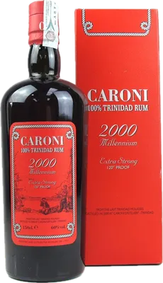 Bouteille de spiritueux : Millennium Magnum de la marque Caroni