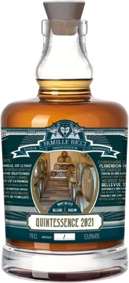 Bouteille de spiritueux : Quintessence 2021 de la marque Famille Ricci