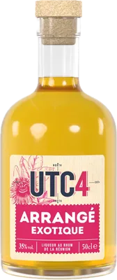 Bouteille de spiritueux : Arrangé Exotique 35° de la marque UTC4