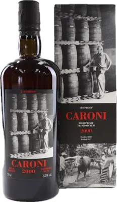 Bouteille de spiritueux : High Proof Trinidad Rum (EU) de la marque Caroni