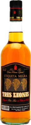 Bouteille de spiritueux : Etiqueta Negra de la marque Tres Leones