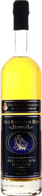 Bouteille de spiritueux : Old Barbados de la marque West Indies