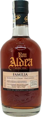Bouteille de spiritueux : Familia 15 ans 2006 de la marque Ron Aldea