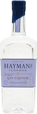 Bouteille de spiritueux : Gin Liqueur de la marque Hayman's 