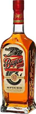 Bouteille de spiritueux : Spiced Rum de la marque Bayou