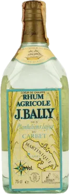 Bouteille de spiritueux : Blanc Plantation Lajus du Carbet de la marque J. Bally