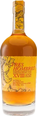Bouteille de spiritueux : Ed. 012 La Palma Oro XVIII de la marque Tres Hombres