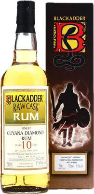 Bouteille de spiritueux : Raw Cask Finest Guyana de la marque Diamond