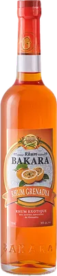Bouteille de spiritueux : Rhum Grenadya de la marque Bakara