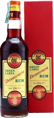 Bouteille de spiritueux : Demerara Rum de la marque Cadenheads
