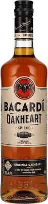 Bouteille de spiritueux : Oakheart Spiced de la marque Bacardi