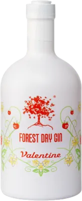 Bouteille de spiritueux : Valentine de la marque Forest Dry Gin