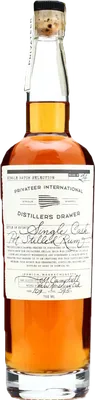 Bouteille de spiritueux : Distiller's Drawer #24 Pot Stilled Rum de la marque Privateer Rum Distillery