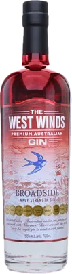 Bouteille de spiritueux : The Broadside Navy Strength de la marque The West Winds