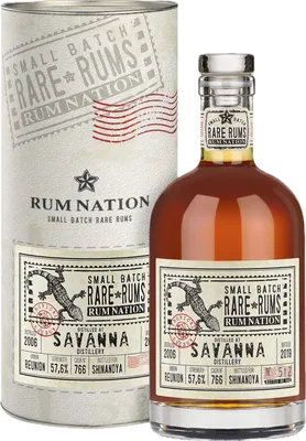 Bouteille de spiritueux : Small Batch Rare Rums de la marque Rum Nation