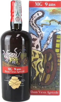 Bouteille de spiritueux : MG Rhum Vieux Agricole de la marque Vélier