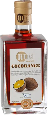 Bouteille de spiritueux : Cocorange de la marque Rum Company