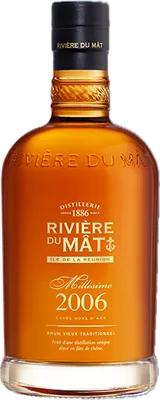 Bouteille de spiritueux : Millésime 2006 de la marque Rivière du Mât