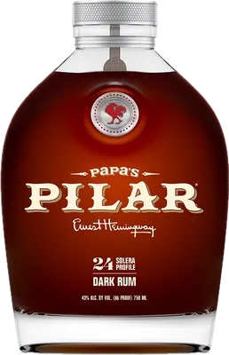 Bouteille de spiritueux : Dark Rum de la marque Papa's Pilar