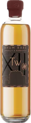 Bouteille de spiritueux : Jamaica & Barbados de la marque Twelve Whisky d’Aubrac
