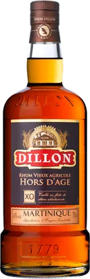 Bouteille de spiritueux : Vieux Agricole XO de la marque Dillon