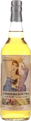 Bouteille de spiritueux : Van Dijk Pure Rum VSG de la marque Versailles