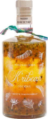 Bouteille de spiritueux : Passion Poivre de Timut de la marque K’ribean Cocktail