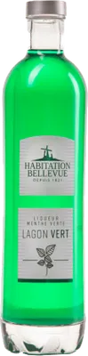 Bouteille de spiritueux : Lagon Vert de la marque Habitation Bellevue