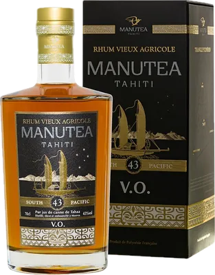 Bouteille de spiritueux : VO de la marque Manutea