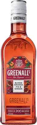 Bouteille de spiritueux : Blood Orange, Fig & Ginger de la marque Greenall's