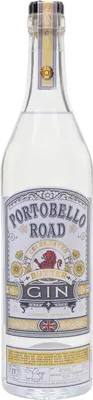 Bouteille de spiritueux : Butter Gin de la marque Portobello Road