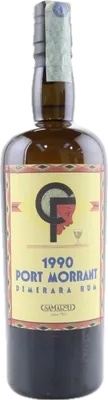 Bouteille de spiritueux : Port Morrant Demerara Rum de la marque Samaroli