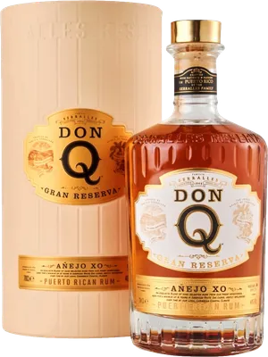 Bouteille de spiritueux : Gran Reserva XO de la marque Don Q