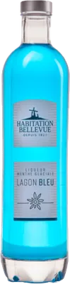 Bouteille de spiritueux : Lagon Bleu de la marque Habitation Bellevue