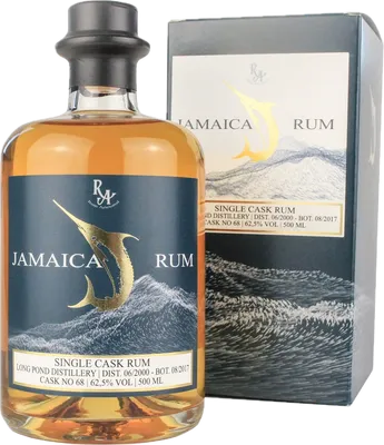 Bouteille de spiritueux : Jamaica Rum de la marque Long Pond
