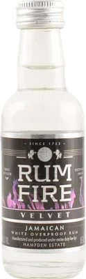 Bouteille de spiritueux : Rum Fire Velvet Overproof de la marque Hampden