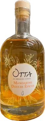 Bouteille de spiritueux : Mandarine douces Epices de la marque Otta